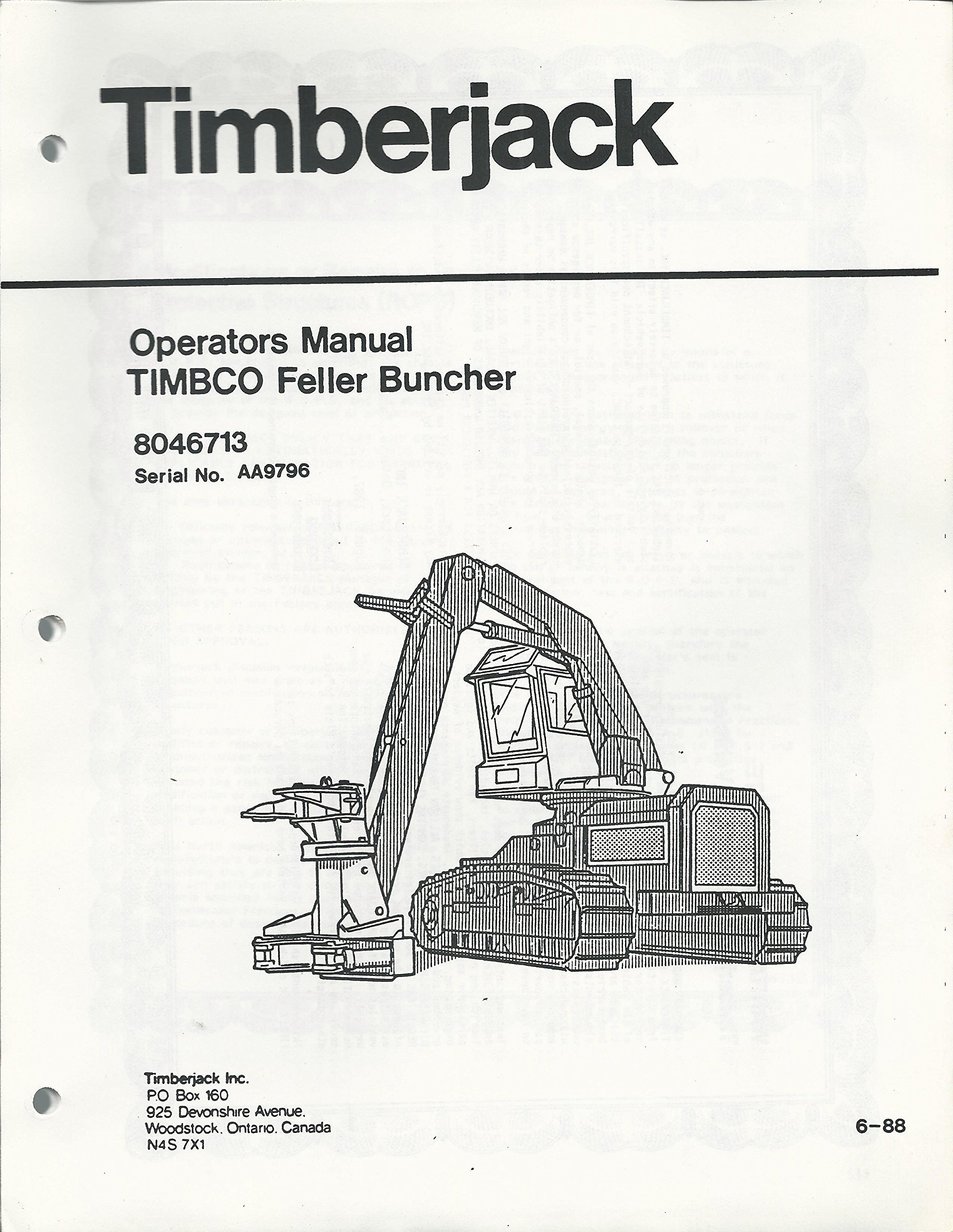 Timbco Service Manual